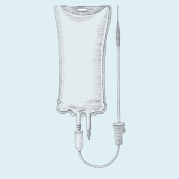 IV therapy illustration